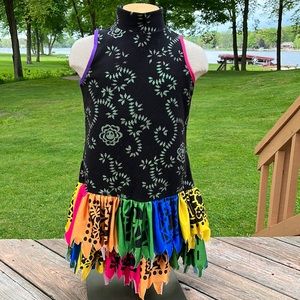 Monster High glittery colorful costume dress  M